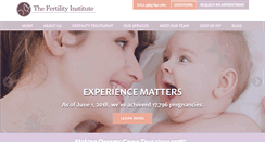 Desktop Screenshot of fertilityinstitute.com
